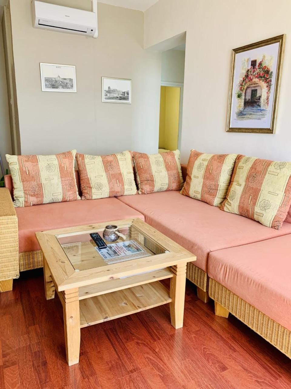 Living room, Seating area, Sea view