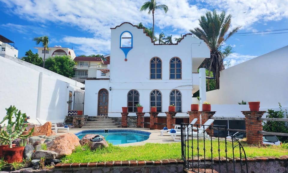 Property building, Garden, View (from property/room), Swimming pool