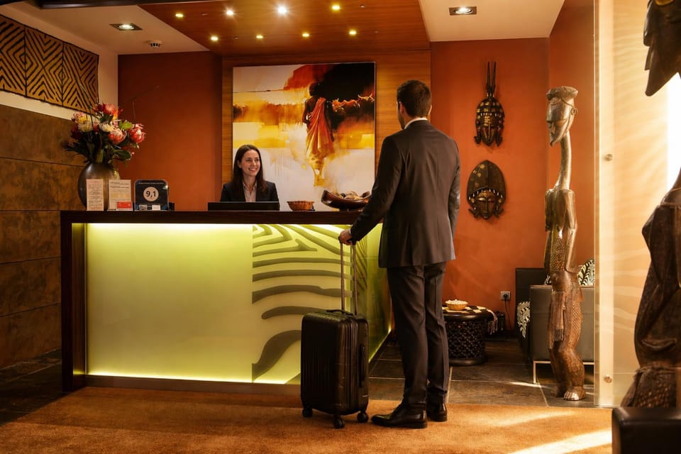 Staff, People, Lobby or reception