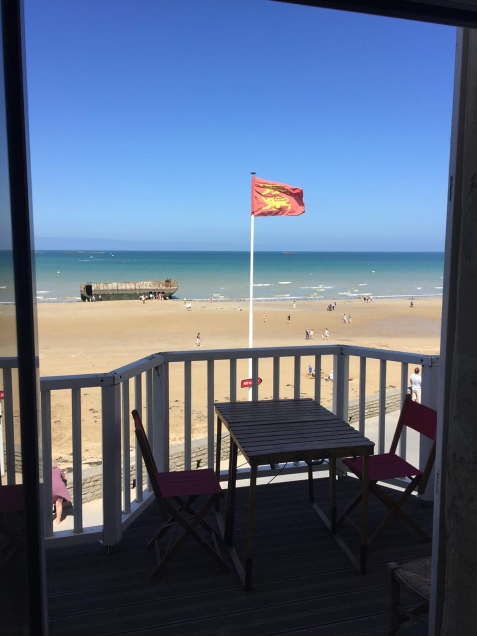 Property building, Balcony/Terrace, Landmark view, Sea view