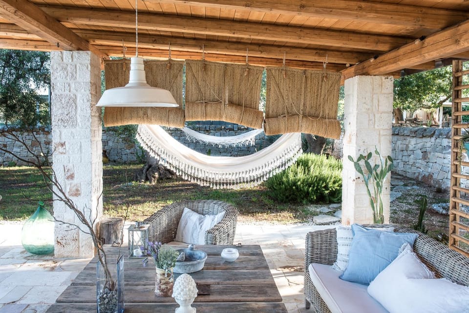 Patio, Garden, Seating area, Swimming pool