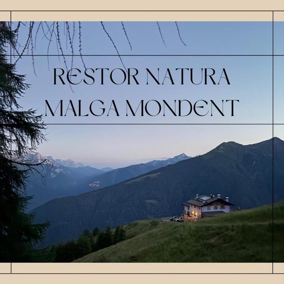 Restor Natura Malga Mondent Bed and Breakfast in Trentino-South Tyrol