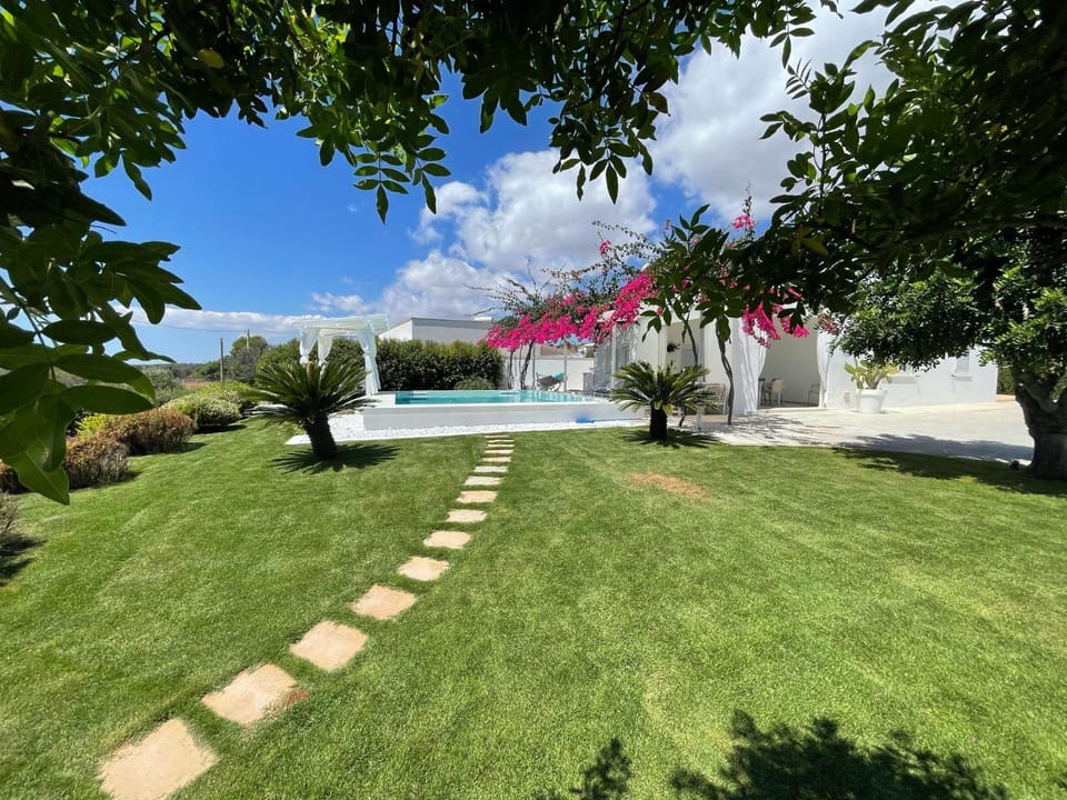 Property building, Garden, Garden view