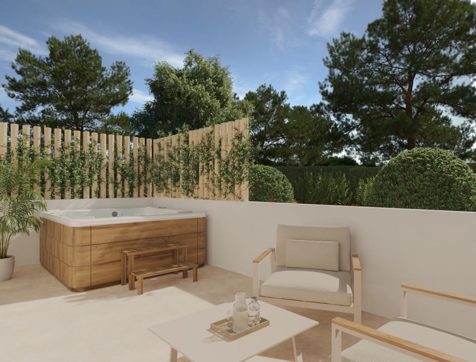 Hot Tub, Balcony/Terrace, Swimming pool