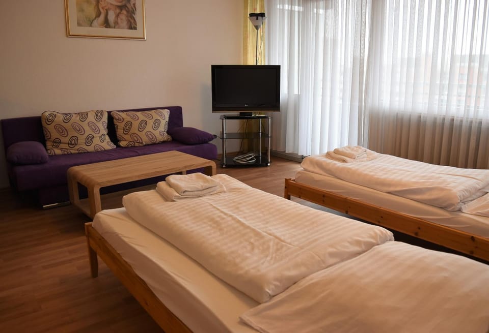 Living room, Bedroom