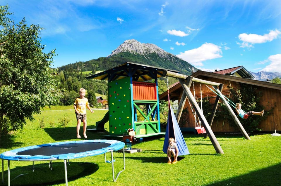 Children play ground, Garden, Family