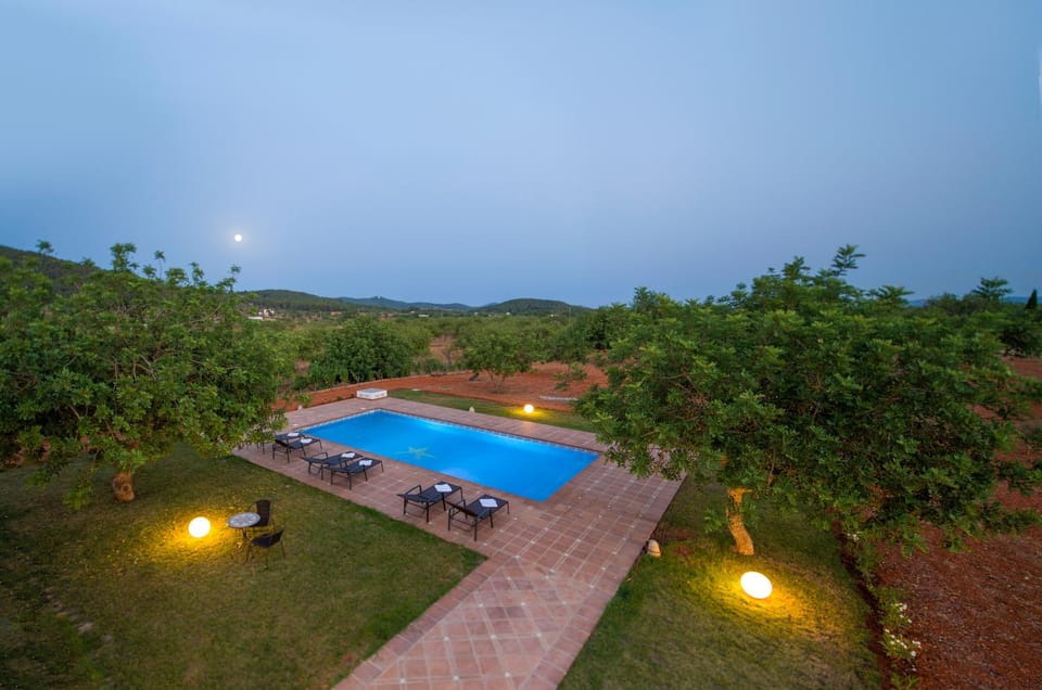 Night, Pool view