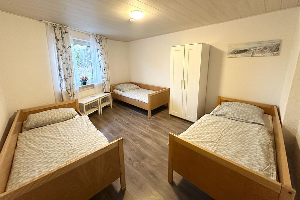 Bed, Photo of the whole room, Bedroom, wardrobe