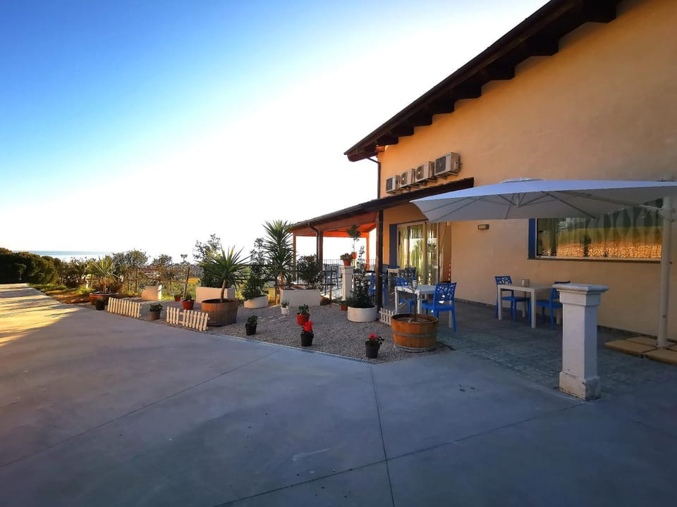 Property building, Patio, Day, View (from property/room), Balcony/Terrace