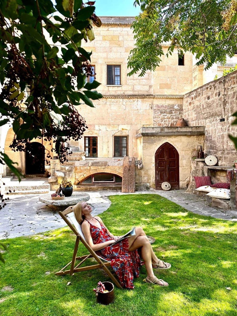 Property building, BBQ facilities, Garden, Seating area, Garden view