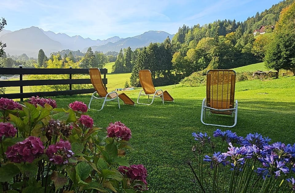 Natural landscape, Garden, Garden view, Mountain view