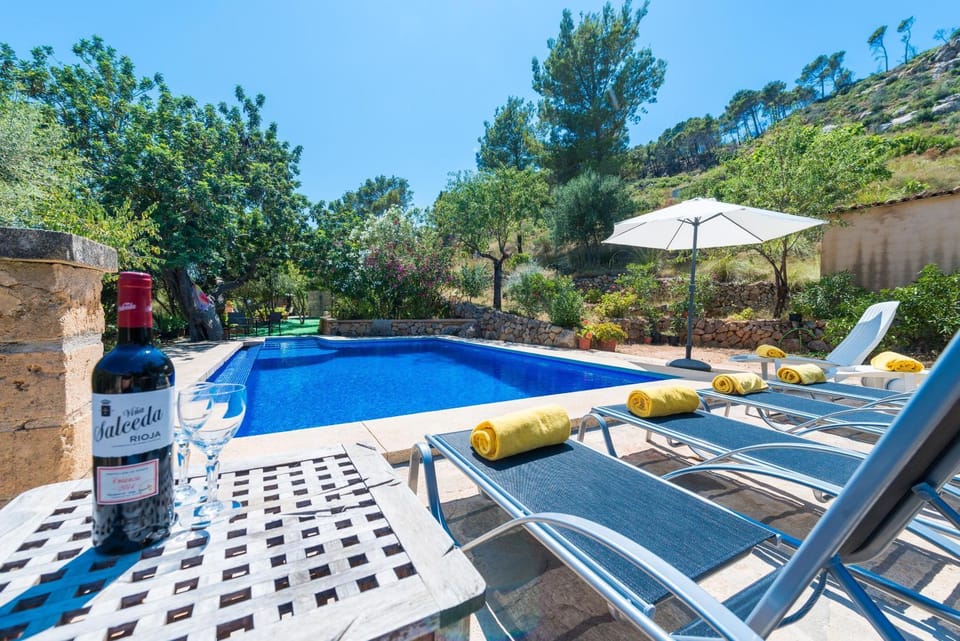 Pool view, Swimming pool, sunbed