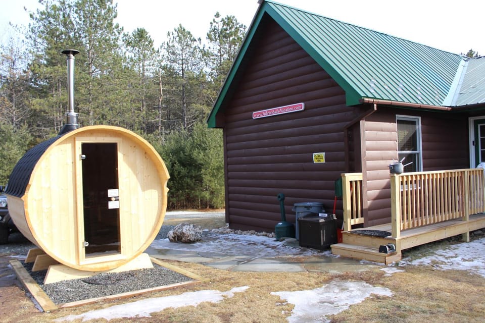 Facade/entrance, Sauna, On site
