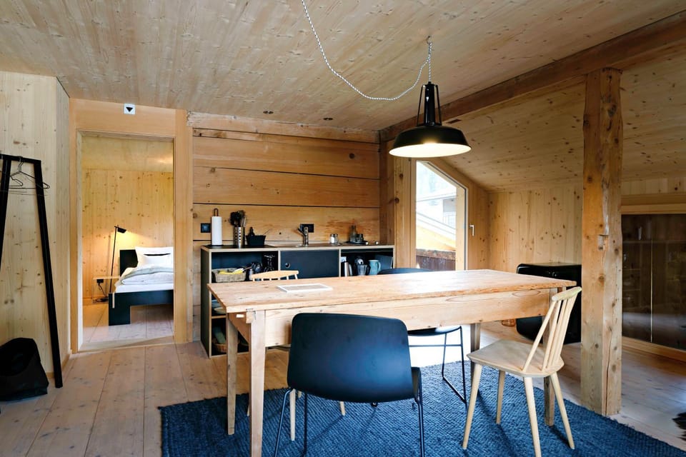 Bed, Kitchen or kitchenette, Living room, Photo of the whole room, Seating area, Dining area, Bedroom