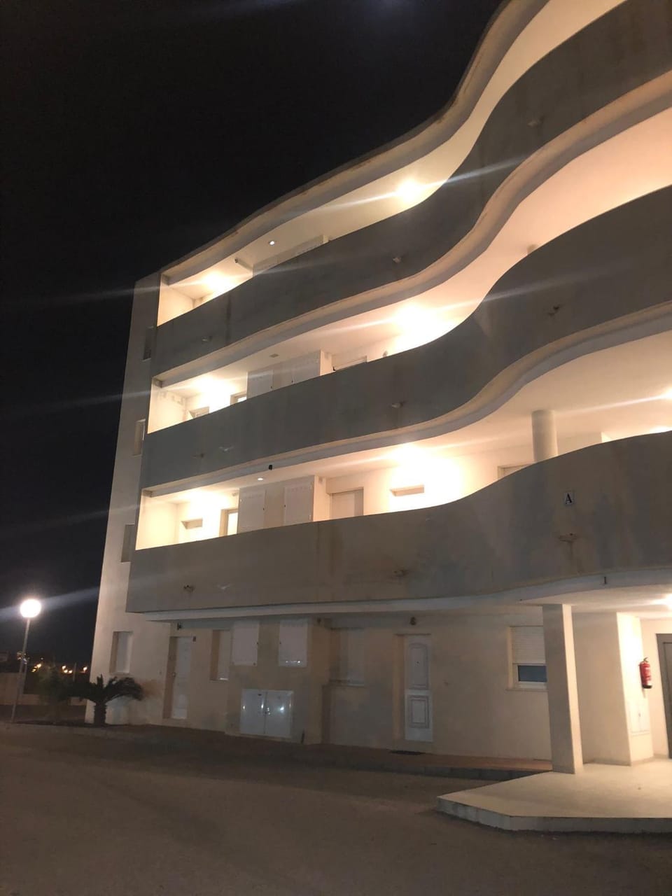 Property building, Night
