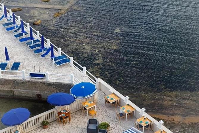 Bird's eye view, Balcony/Terrace, Beach, Sea view
