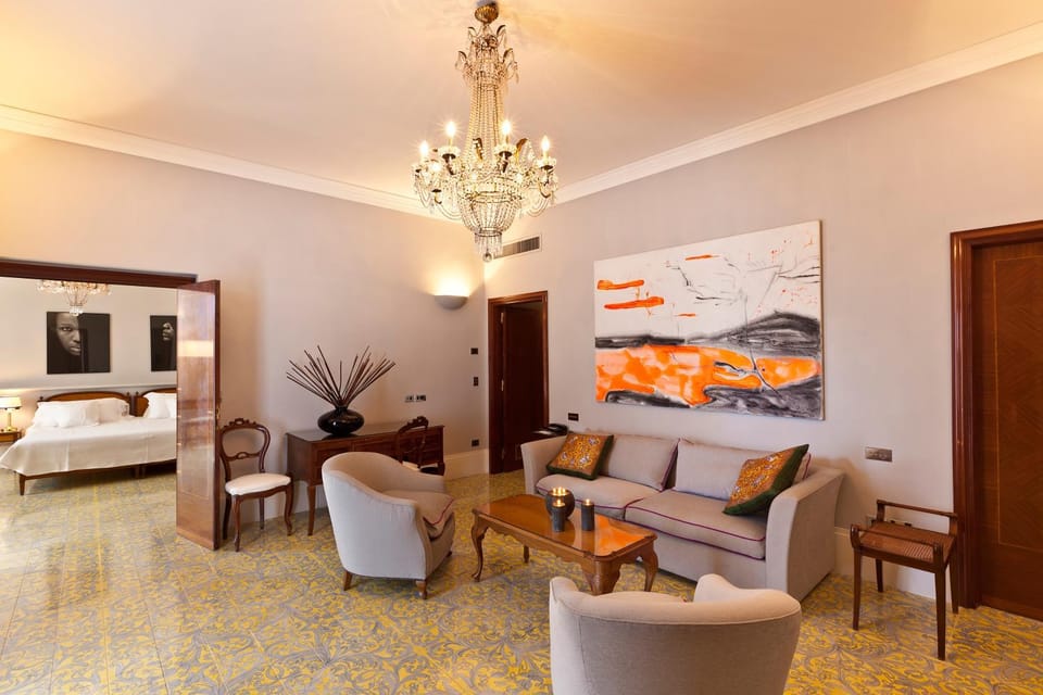 Living room, Seating area, Bedroom