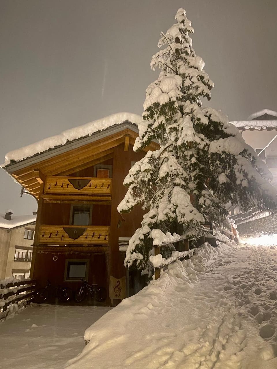 Property building, Winter