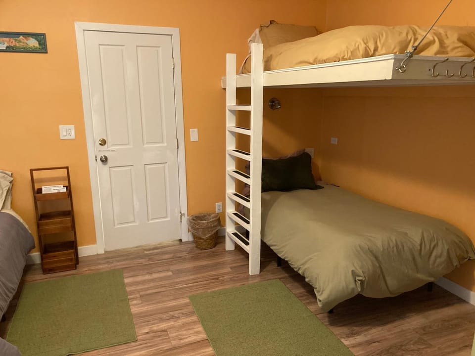 Bed, Photo of the whole room, Bedroom, bunk bed