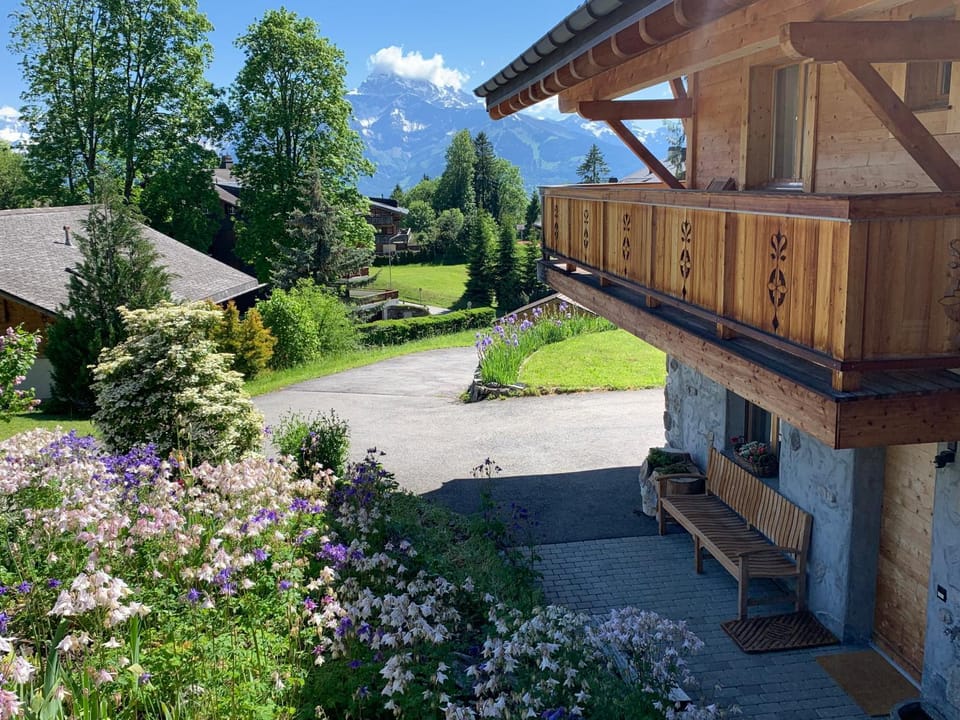 Facade/entrance, Garden view