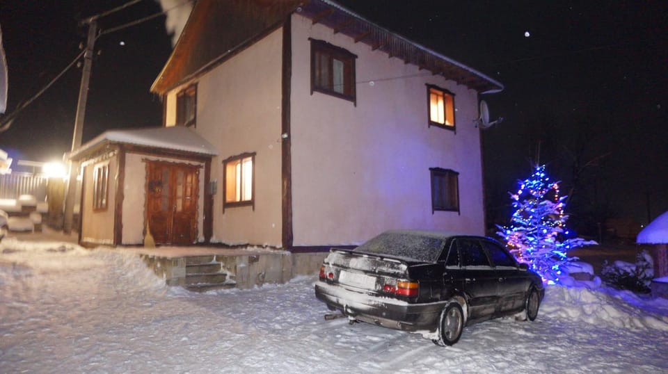 Dobryi Hutsul House in Ukraine