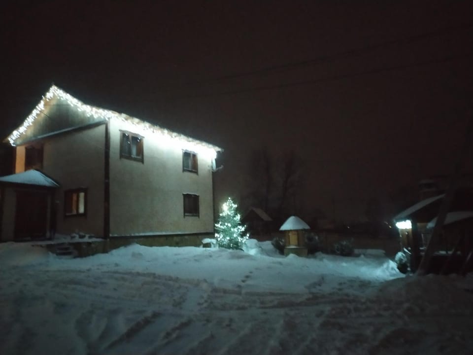 Dobryi Hutsul House in Ukraine