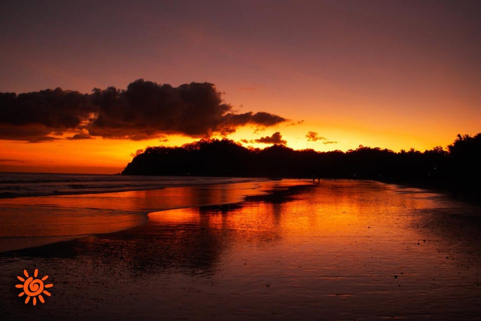 Natural landscape, Beach, Sunset