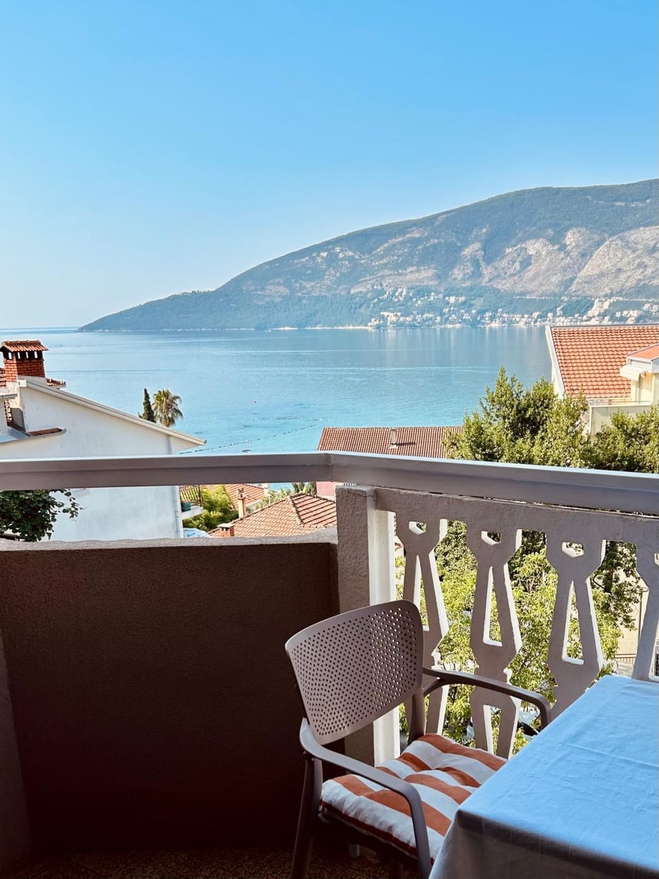 View (from property/room), Balcony/Terrace, Sea view