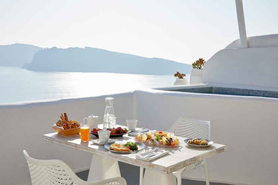 Balcony/Terrace, Food and drinks, Sea view, Breakfast, Continental breakfast