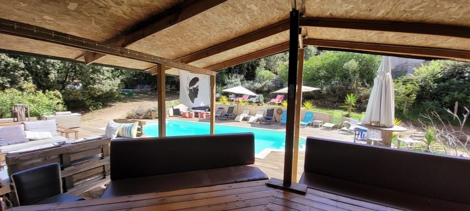 Patio, Swimming pool