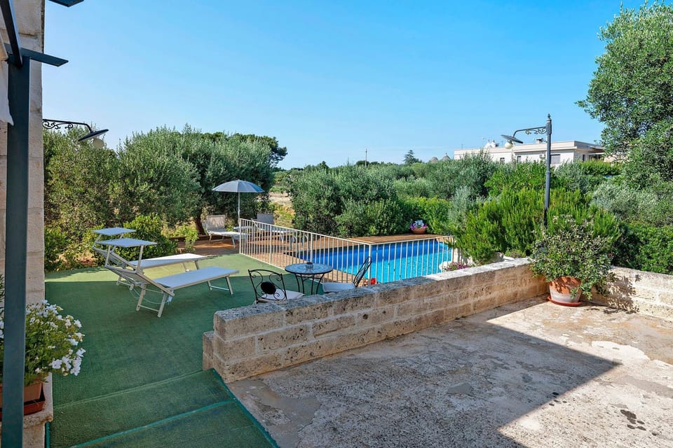 Property building, Living room, Swimming pool