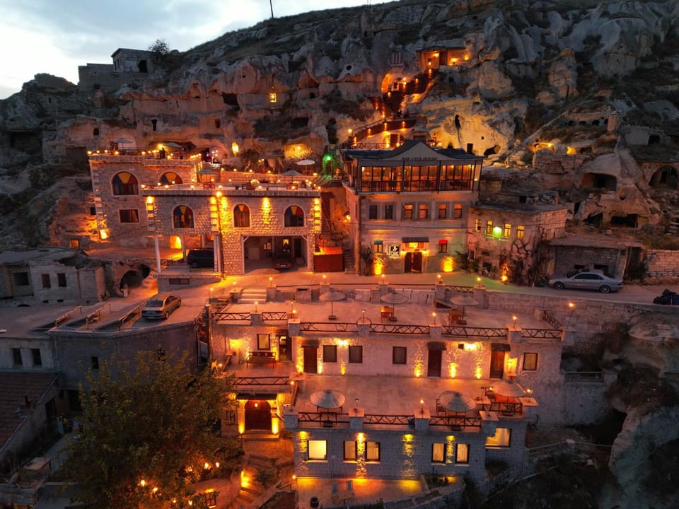 Property building, Night, Natural landscape