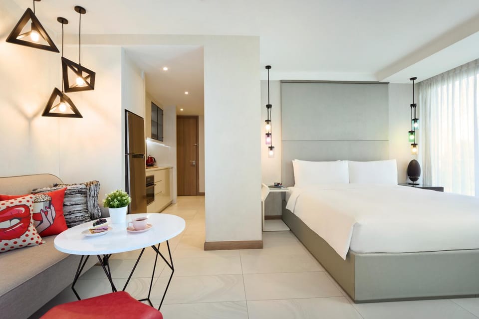 Living room, Bedroom
