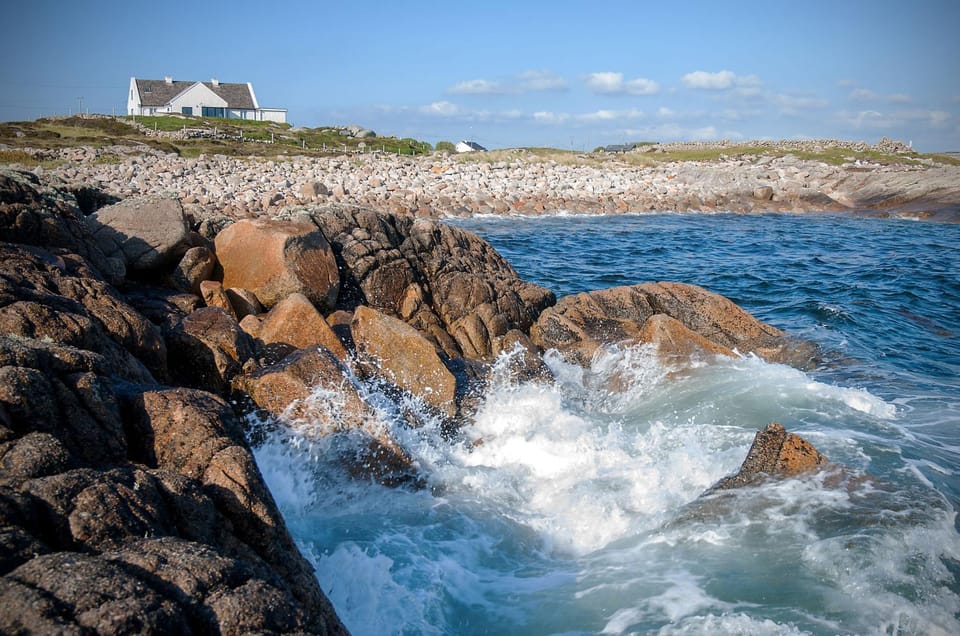 Property building, Natural landscape, Sea view
