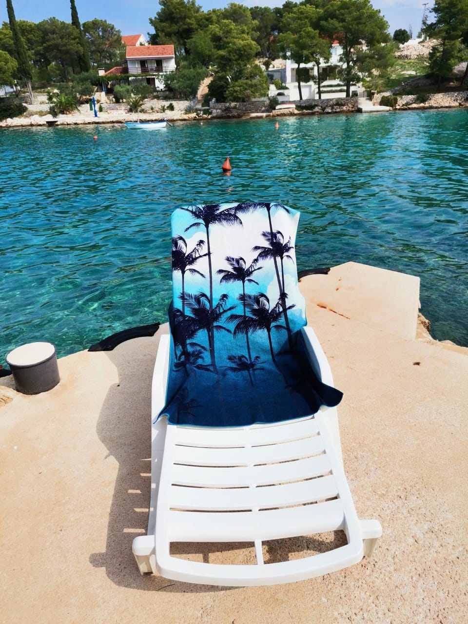 Day, Beach, sunbed