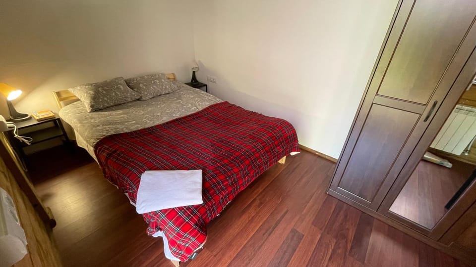 Bed, Photo of the whole room, Bedroom, wardrobe