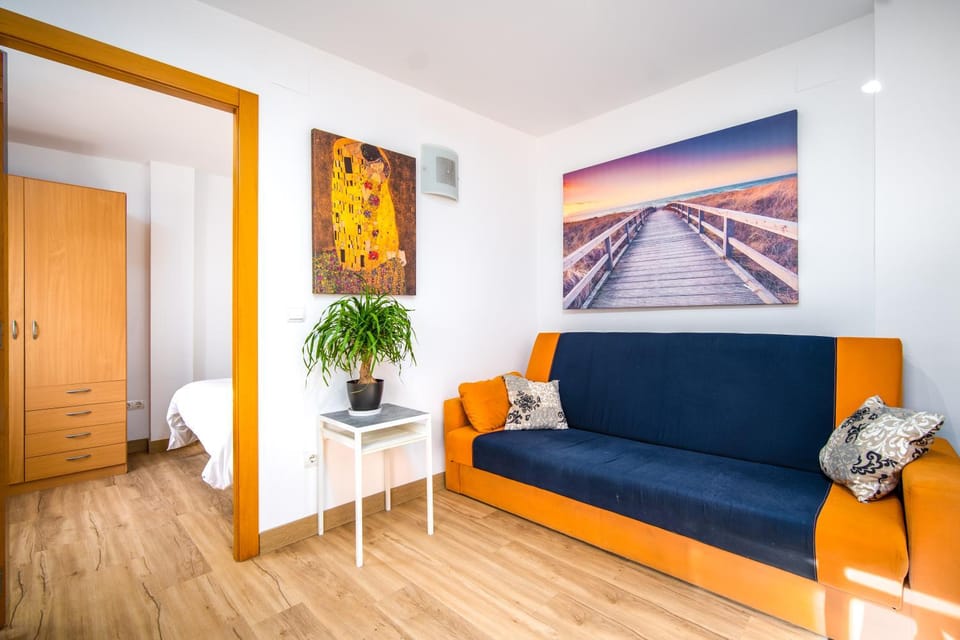 Living room, Bedroom