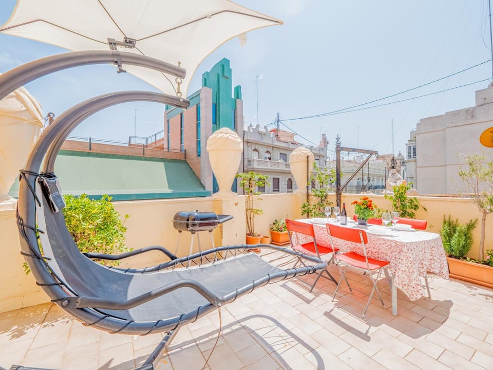Day, View (from property/room), Balcony/Terrace, sunbed