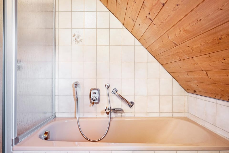 Bathroom, Living room