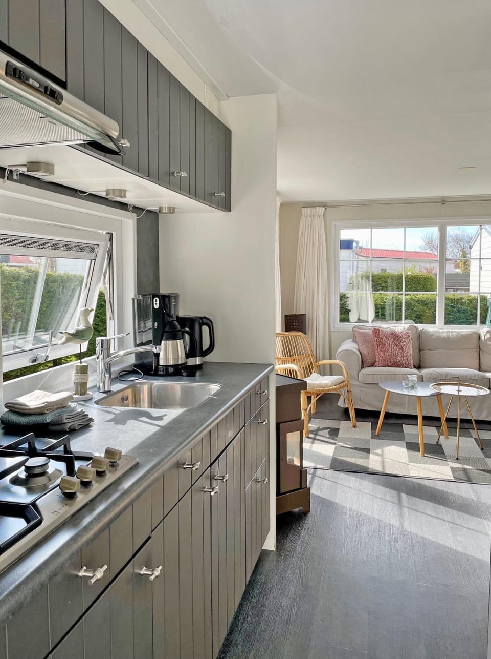 Seating area, furniture, kitchen