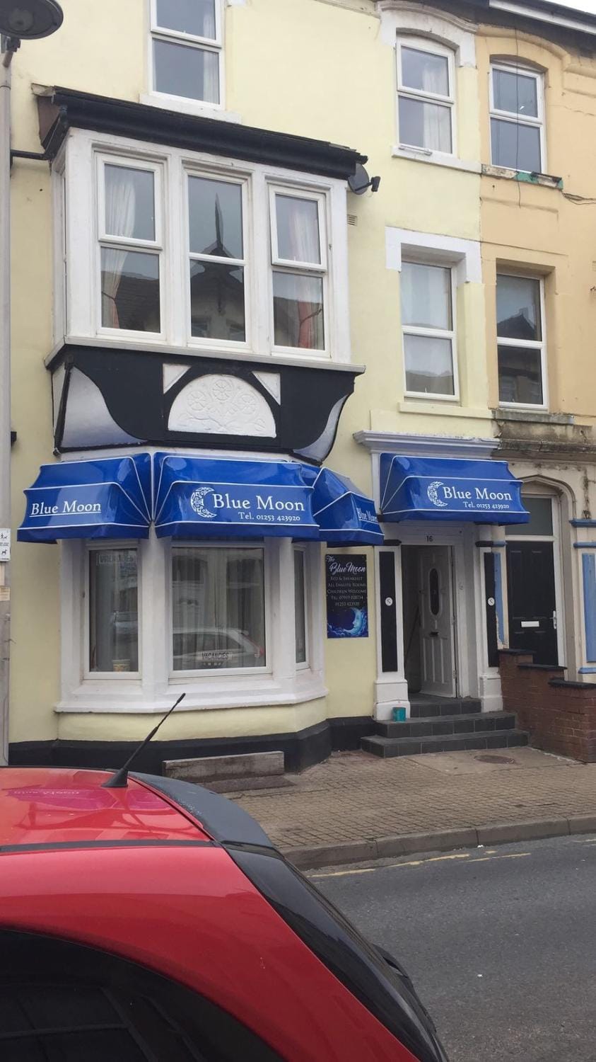 The Blue Moon Bed and Breakfast in Blackpool