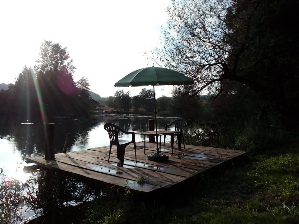 Summer, Beach, On site, River view, Sunset