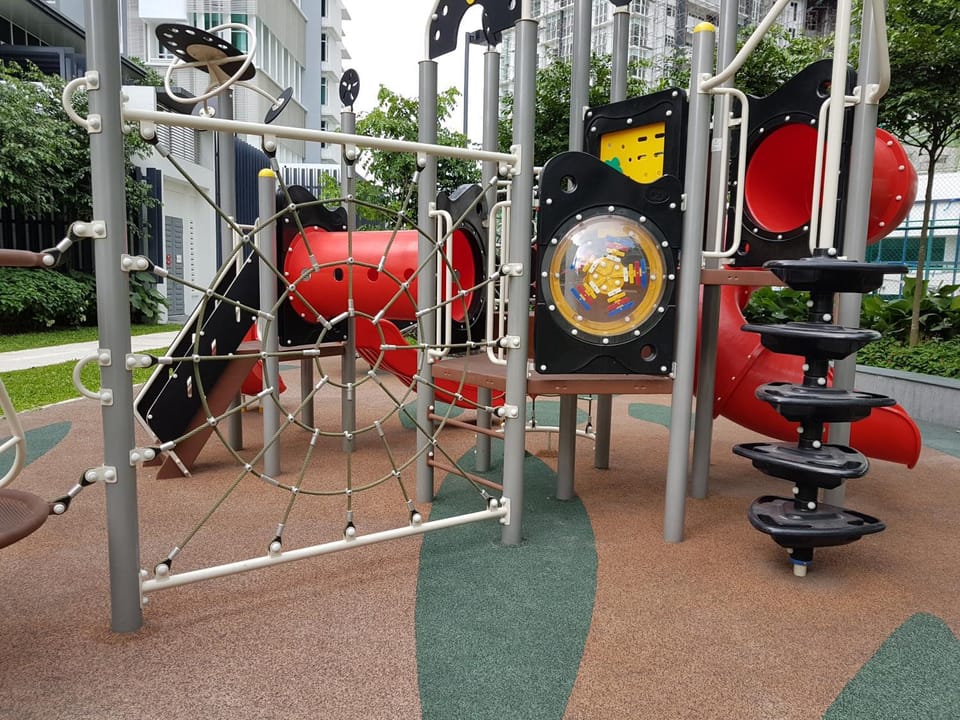 Children play ground, Evening entertainment