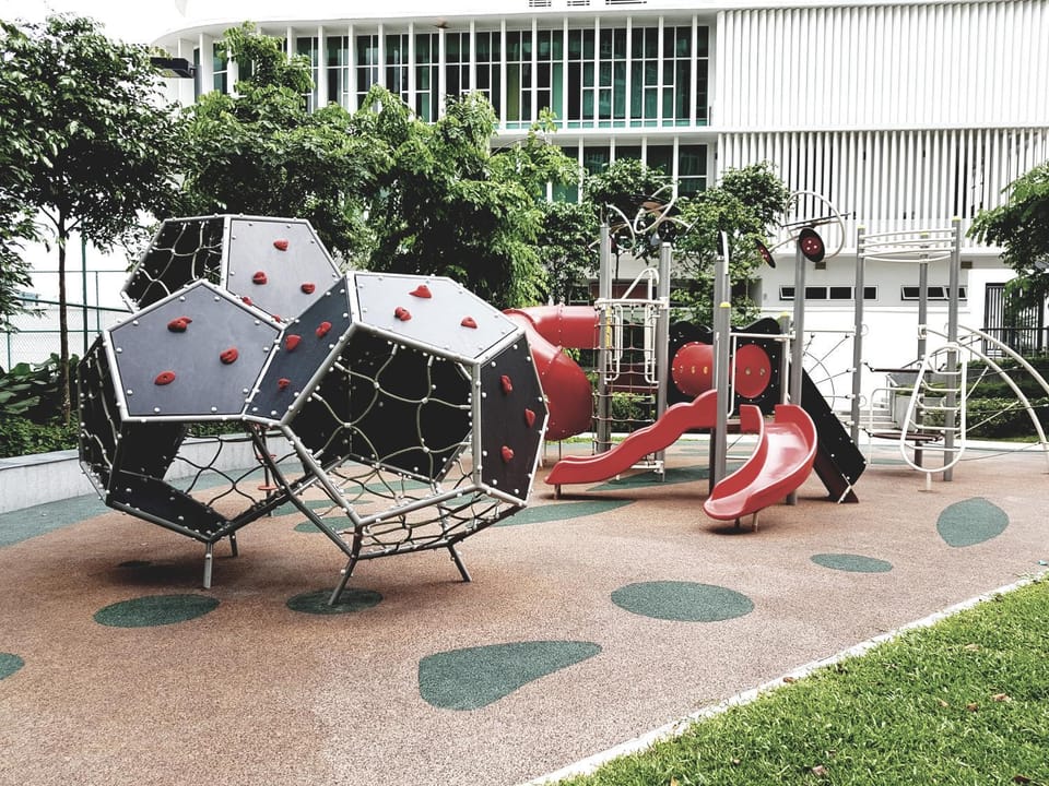 Children play ground, Evening entertainment
