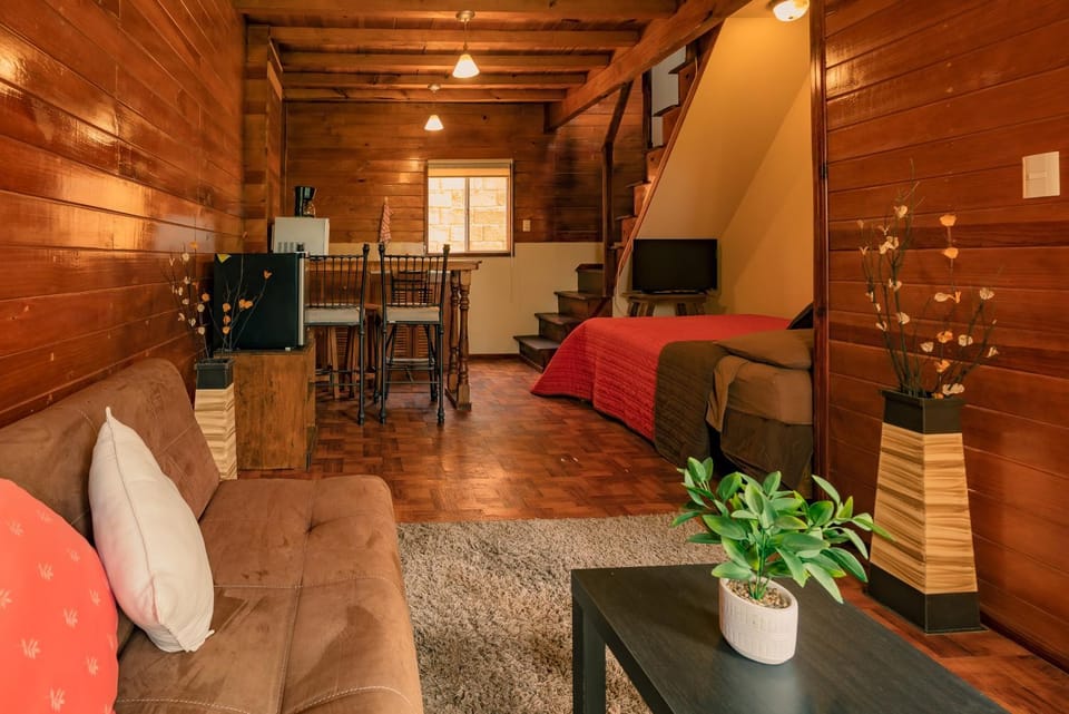 Living room, kitchen