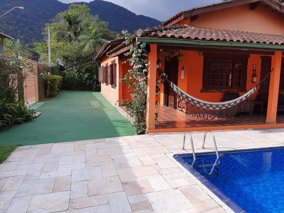 Property building, Patio, Facade/entrance, Swimming pool