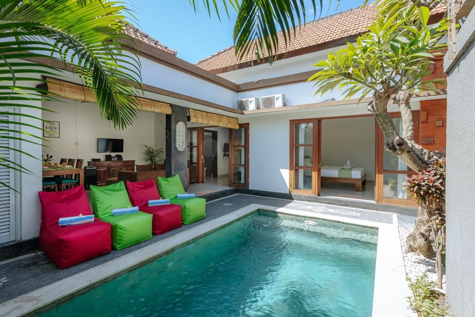 Patio, Day, Garden, Pool view, Swimming pool