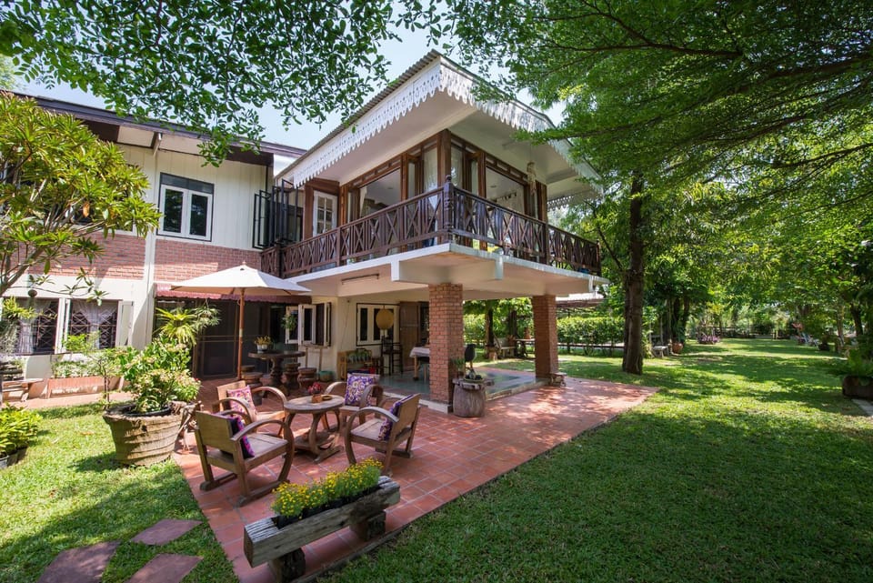 Property building, Garden