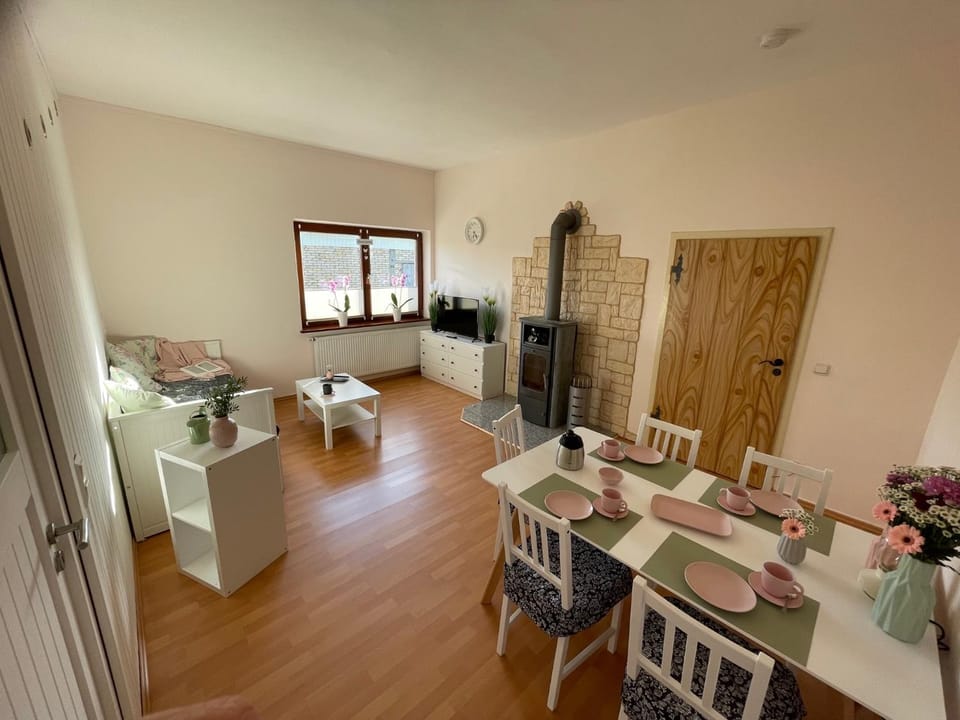 Living room, Seating area, Dining area