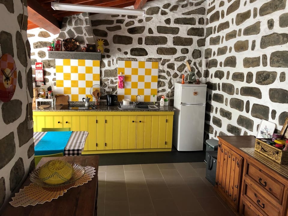 Dining area, stove, kitchen